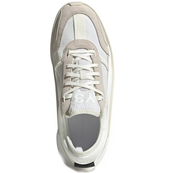 Adidas Y-3 Unisex AJATU RUN SNEAKERS CORE WHITE IN OFF WHITE - Picture 6 of 9
